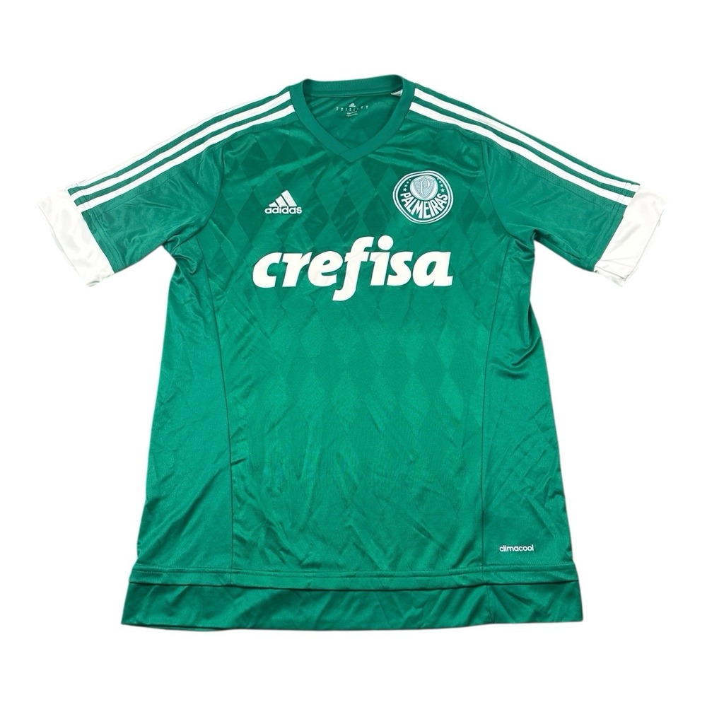 Rare Palmeiras Home Football Soccer Shirt Jersey Adidas Size M 2015